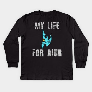 My Life For Aiur Kids Long Sleeve T-Shirt